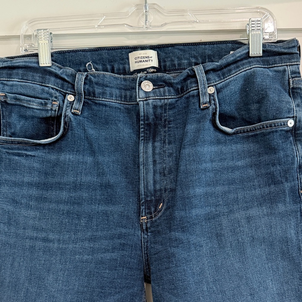 Citizens Of Humanity Midnight Blue High-Rise Denim